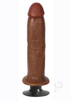 Jock Vibrating Dong No Balls 8 Caramel