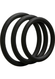 Optimale 3 C-ring Thin Set Black