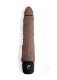 Pc Realistic Vibrator 7 Drk Brn
