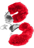 Ff Furry Cuffs Red