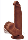 Kc Plus Triple Dense Cock W/balls 8 Brn