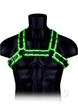 Ouch Buckle Bulldog Harness L/xl Gitd