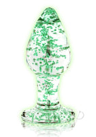Ouch Glass Butt Plug Gitd Lg