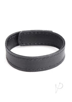 Cg Velcro Leather Cockring Black