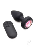 Booty Sparks Pink Gem Plug W/remote Sm