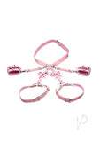 Strict Bondage Harness Bows Xl/xxl Pnk