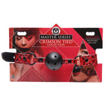 Crimson Tied Breathable Ball Gag