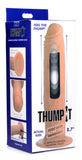 Kinetic Thumping 7x Remote Control Dildo