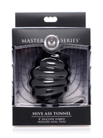 Hive Ass Tunnel Silicone Ribbed Hollow Anal Plug