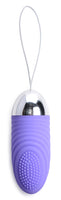 Grape Gasm 36x Swirled Vibrating Remote Control Egg