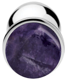 Genuine Amethyst Gemstone Anal Plug