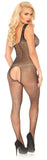 Crystalized Fishnet Tank Crotchless Bodystocking