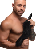 Large Anal Plug With Interchangeable Fox Tail