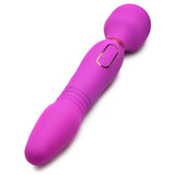 Ultra Thrust-her Deluxe Thrusting And Vibrating Silicone Wand
