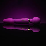 Ultra Thrust-her Deluxe Thrusting And Vibrating Silicone Wand