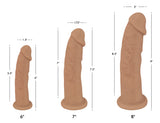 Silexpan Hypoallergenic Silicone Dildo