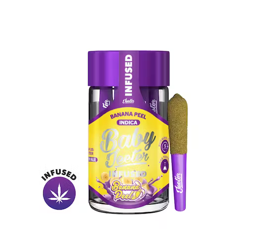 Baby Jeeter Infused - Banana Peel (INDICA)