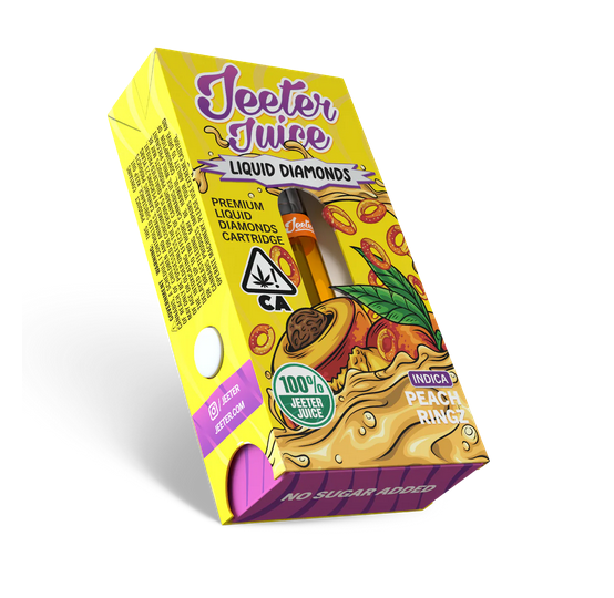 Jeeter Juice Liquid Diamonds Cartridge – Peaches INDICA