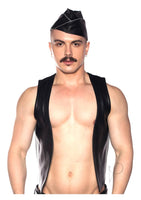 Prowler Red Waistcoat Strip Gry Sm(disc)