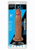 Jock Vibrating Dong No Balls 8 Caramel