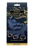 Bondage Couture Tie Down Straps Blue
