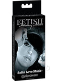 Ffle Satin Love Mask Black