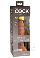 Kc Elite Dual Dense Cock 6 Tan