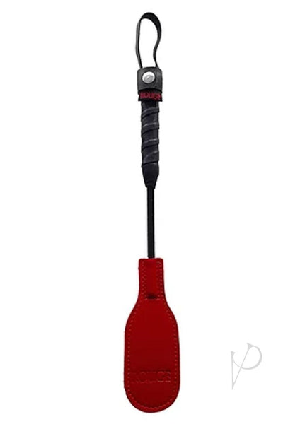 Mini Leather Oval Paddle Red