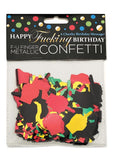 Happy Fn Birthday Fu Finger Confetti