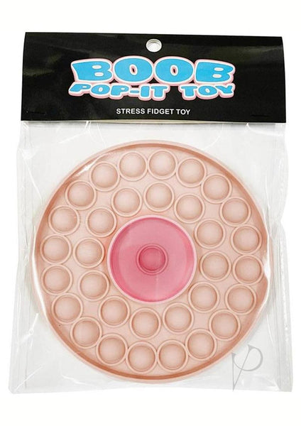 Boob Pop It Toy Tan