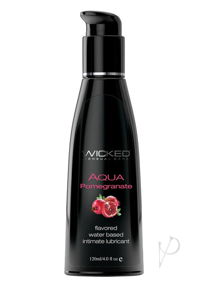 Wicked Aqua Pomegranate Lube 4oz(disc)