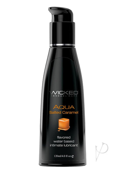 Wicked Aqua Salted Caramel Lube 4oz