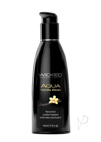 Wicked Aqua Vanilla Bean Lube 2oz