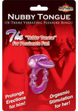 Nubbie Tongue Purple