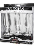 Prisms Dosha 3 Piece Glass Anal Plug Kit