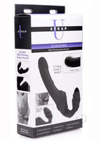Strap U Slim Rider Ribbed Vibe Strpls