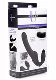 Strap U Slim Rider Ribbed Vibe Strpls