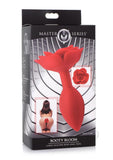 Ms Booty Bloom Rose Anal Plug Lg Red