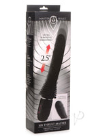 Ms Vibrating Thrusting Dildo Black