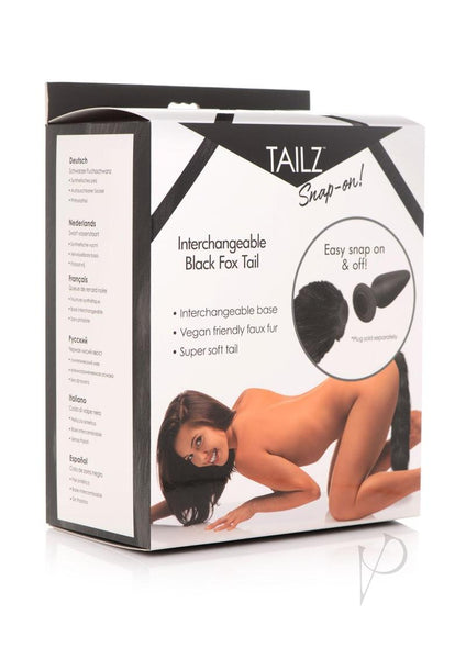 Tailz Interchangeable Fox Tail Black