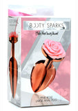 Booty Sparks Anal Plug Lg Pnk/rose Gld