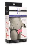 Strap U 28x Dbl Dildo Harness W/rc Pink