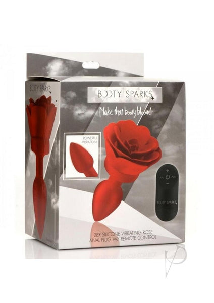 Booty Sparks 28x Rose Plug Sm Black