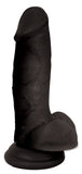 Jock 7 Inch Dildo With Balls - Black